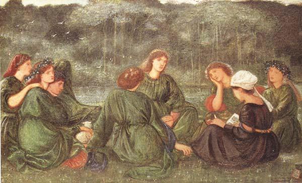 Sir Edward Coley Burne-jones,Bart.,ARA,RWS Green Summer (mk46)